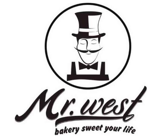 “先生西(Mr. west)”烘焙logo设计