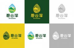 碧云深食用油logo设计欣赏