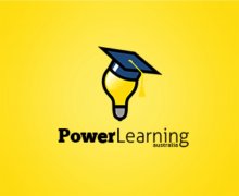 教育机构power产品宣传logo