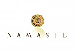 五星级酒店NAMASTE标志logo设计