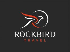 国际豪华定制旅游公司Rockbird Travel企业logo设计