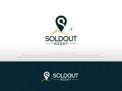 商务旅游定制SoldoutNight公司logo设计