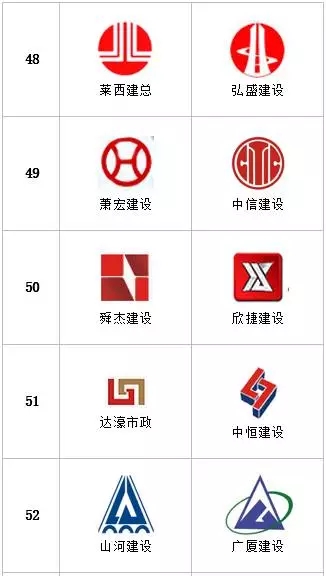 国内建筑公司logo设计图片欣赏九