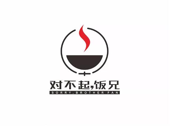 米饭元素创意logo设计