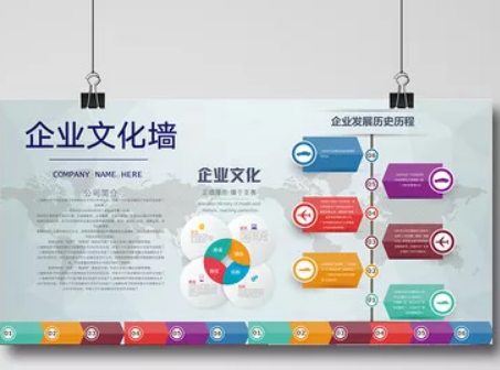 蓝色科技企业宣传画册设计模板