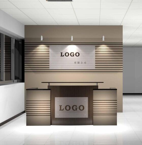 logo公司形象墙设计效果图