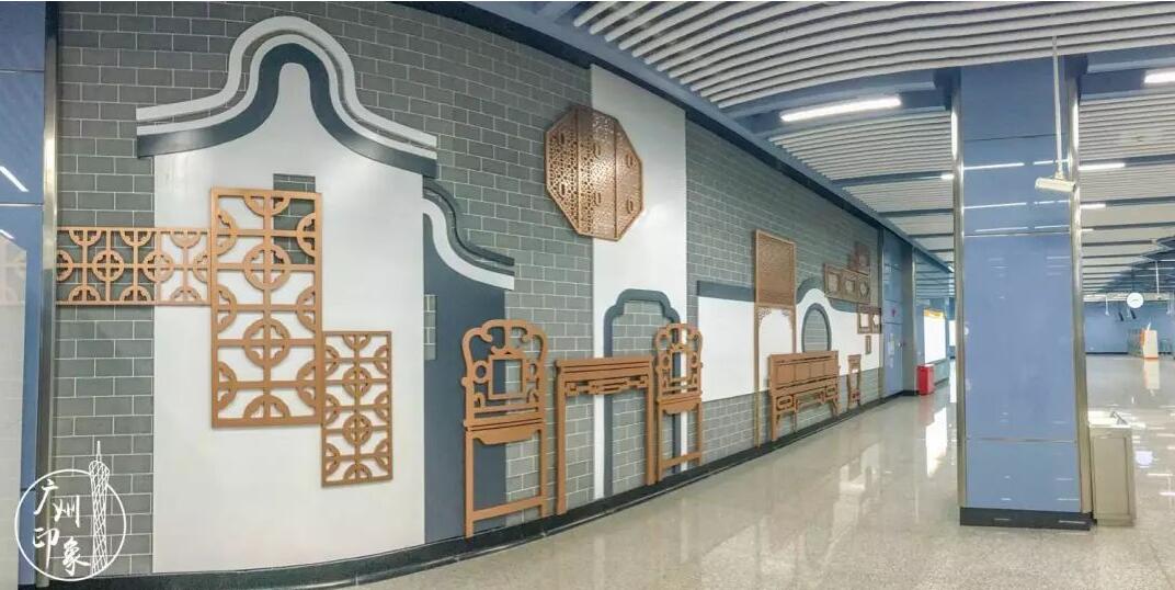 地铁艺术文化墙设计效果图