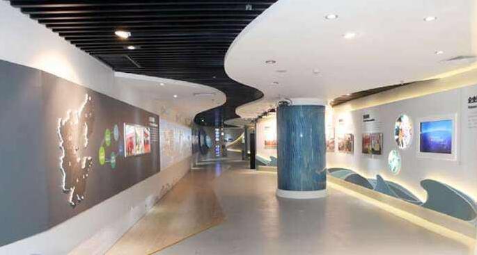 艺术展厅文化墙设计图片