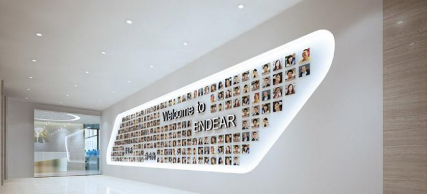 公司励志标语亚克力墙贴企业文化墙布置办公室员工风采照片墙装饰