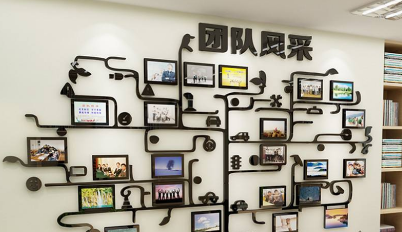 摩曼旗舰店立体企业公司文化墙激励标语墙面办公室
