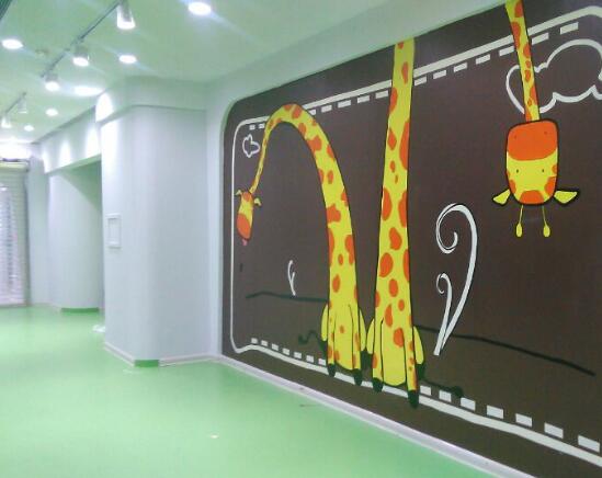 幼儿园文化墙彩绘制作效果图