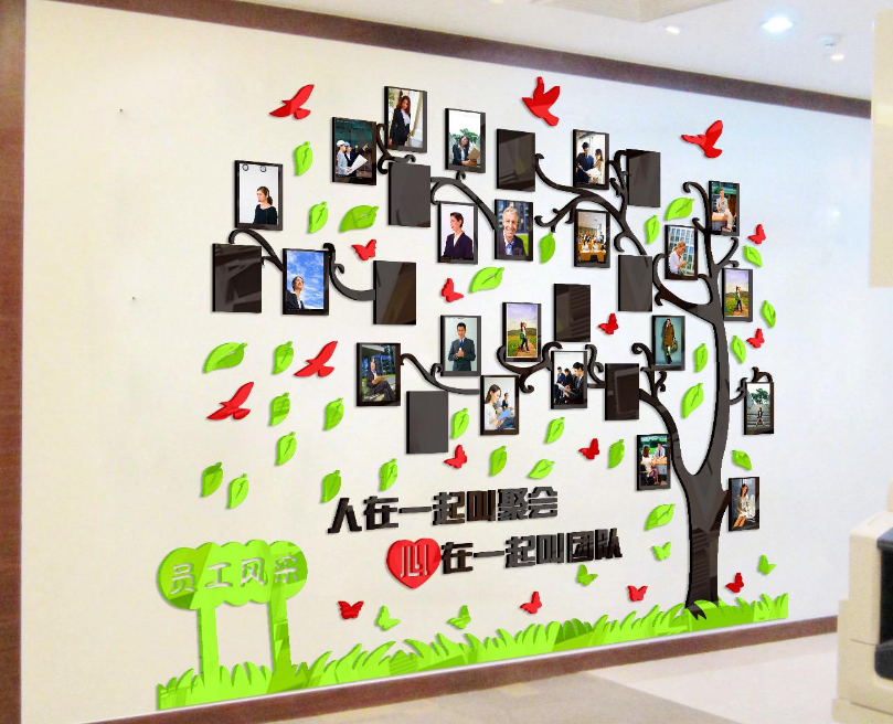 3d亚克力励志贴画办公室企业班级文化墙贴字画教室布置标语墙贴