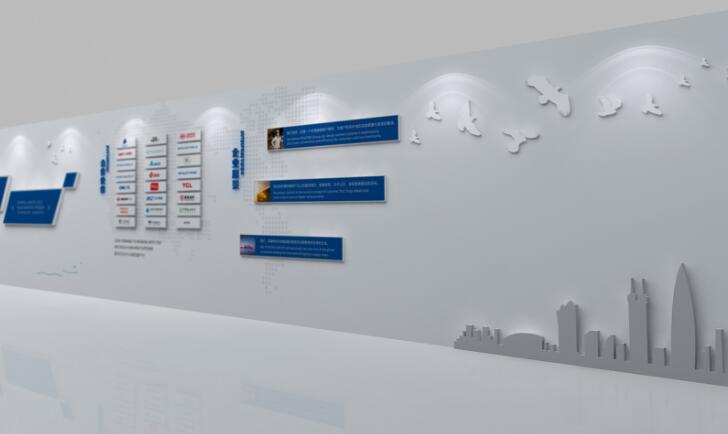 机场文化墙制作效果图