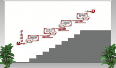 学校楼道文化墙图片