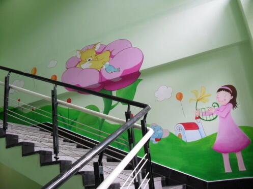 幼儿园走廊文化墙制作效果图