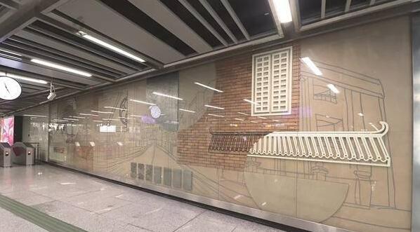 创意地铁文化墙设计制作