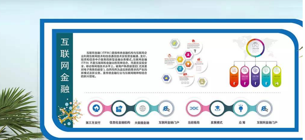 互联网科技公司企业文化墙