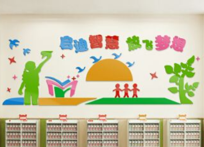 幼儿园校园班级文化墙装饰墙贴教室儿童房布置3d立体