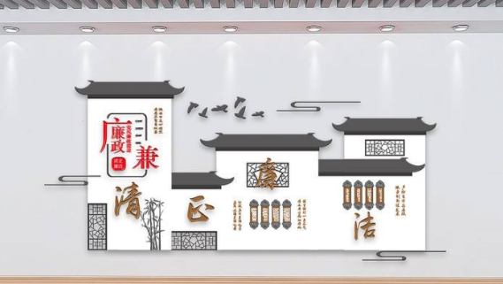 校园文化墙大厅墙学校楼道文化设计