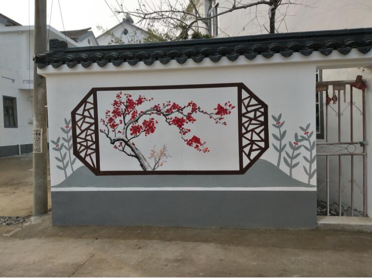 社区建设文化墙制作效果图