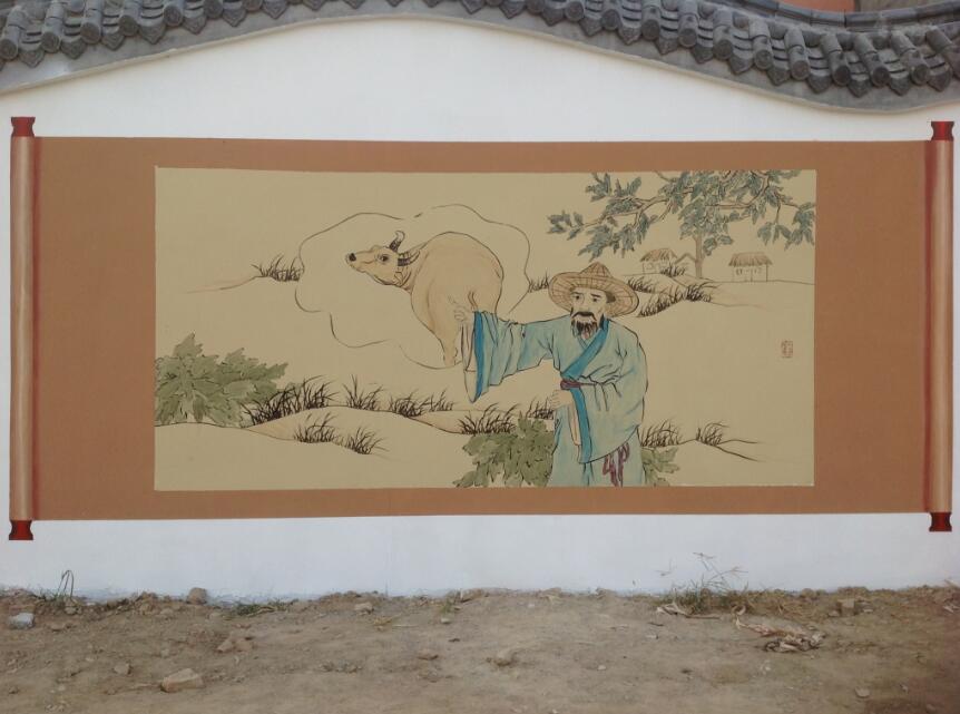 手绘文化墙制作效果图