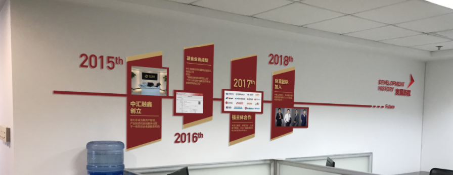 资产管理有限公司文化墙设计3