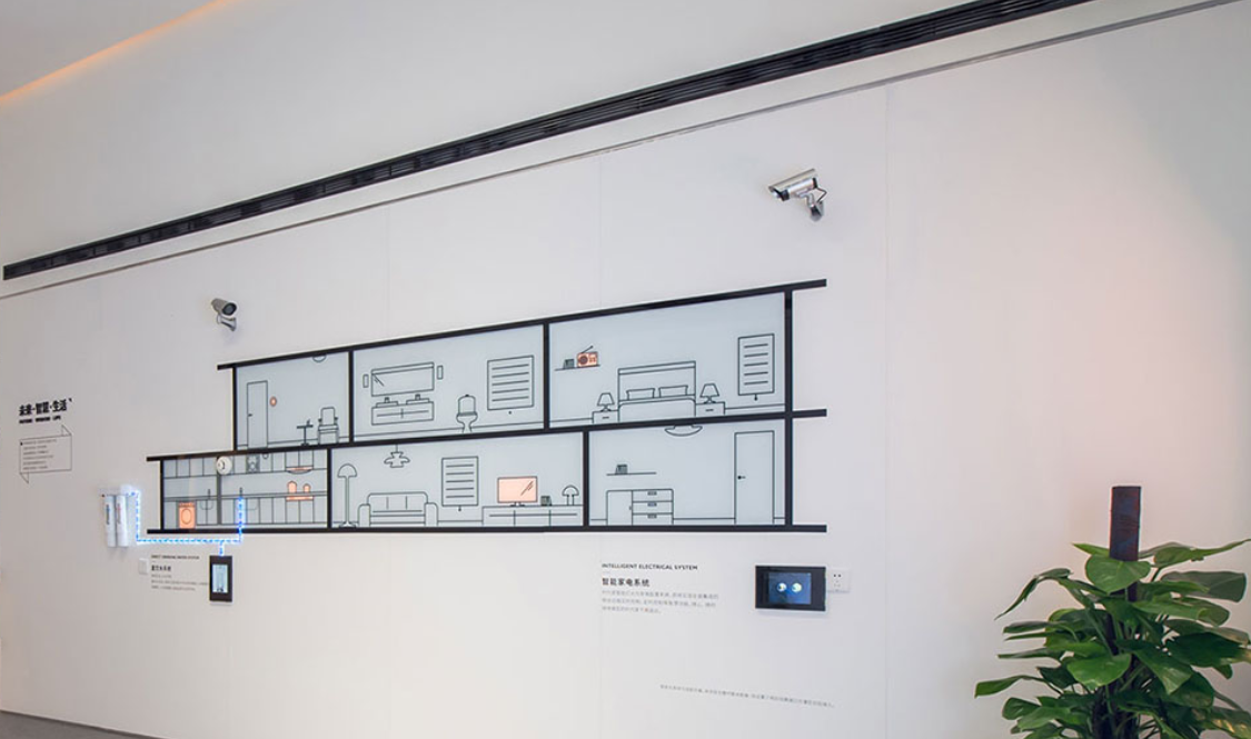 智能生活科技文化墙设计5